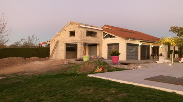 Agrandissement en agglo